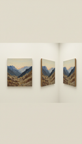 Mountain Pass Sunrise Canvas Artwork